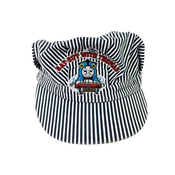 Day Out With Thomas The Tank Engine Navy White Child's Toddler Conductor Cap - Picture 1 of 7
